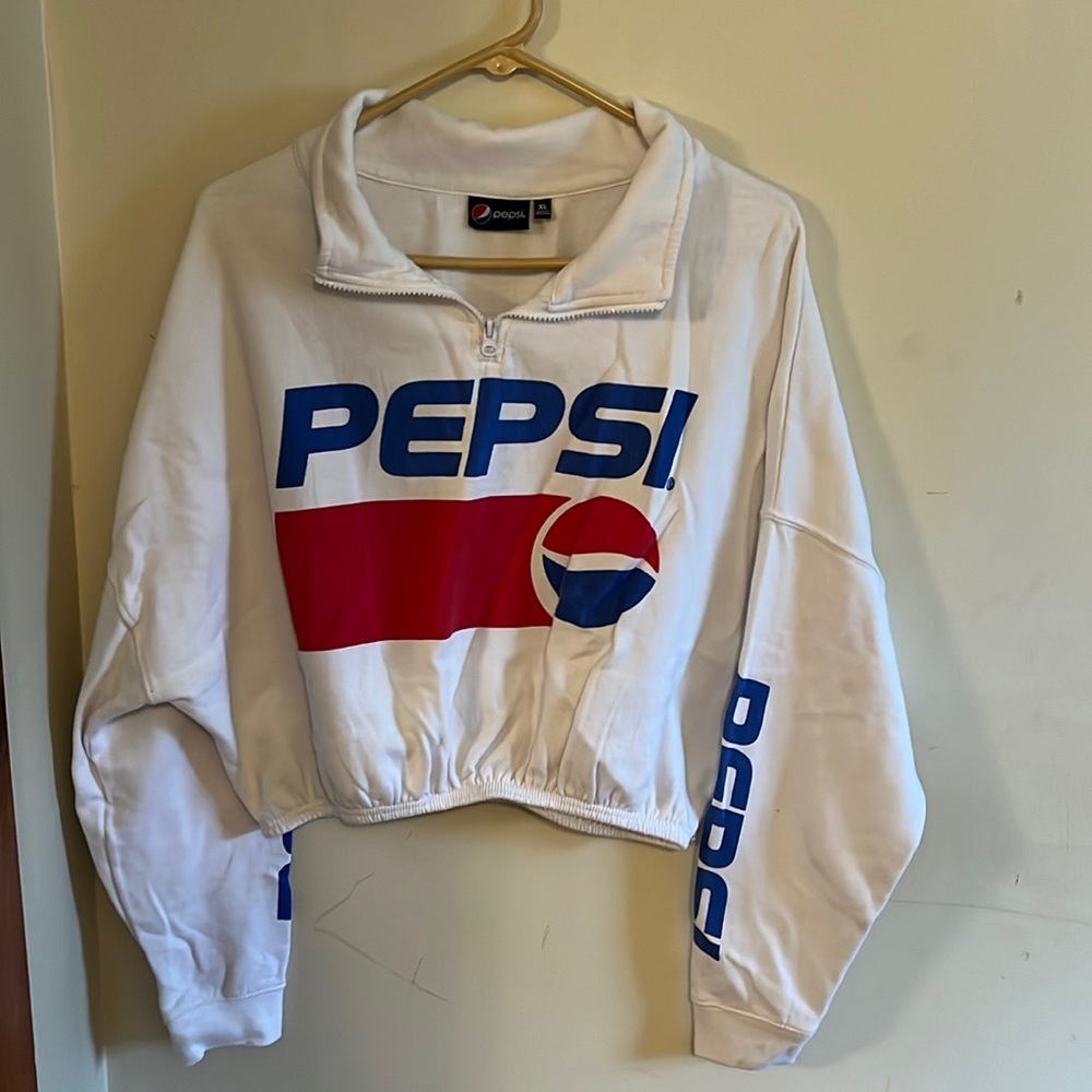 Pepsi cropped sweatshirt
